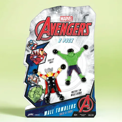 Figuras Marvel Adheribles - Thor Y Hulk