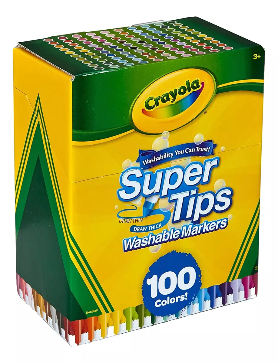 Tercera imagen para búsqueda de crayola super tips