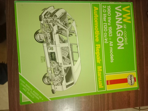 Haynes Manual Combi Vw Vanagon 1980 1983