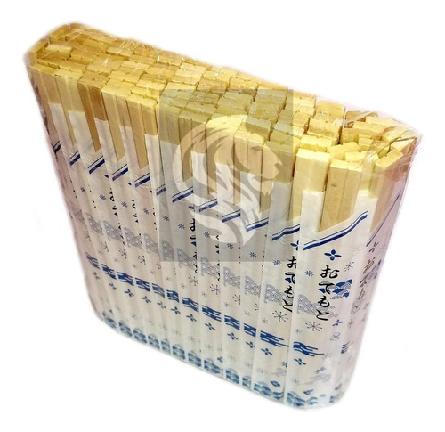 Palillos Para Sushi Desechables Madera 2,000 Pares 20paq.