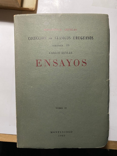 Ensayos T Ii / Carlos Reyles   B5