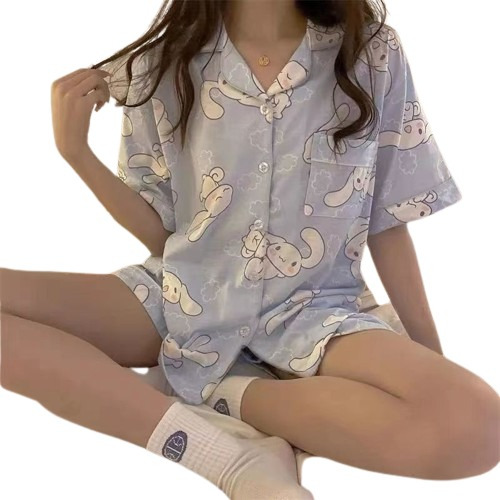 Pijama Cinamonroll De Dibujos Animados Japoneses Para Verano