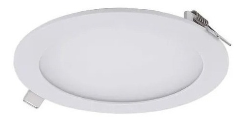 Imagen 1 de 9 de Pack X 10 Panel Led Embutir Redondo 12w Calidos Frios Cuotas