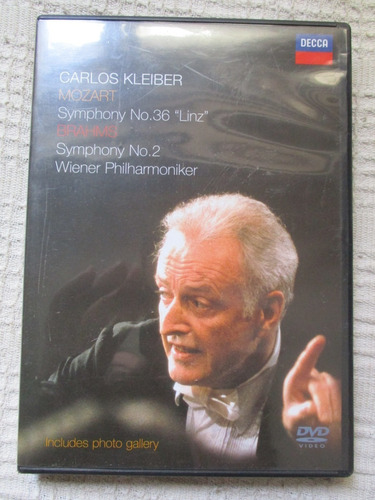 Mozart - Symphony N. 36 Linz, Brahms - Symphony N. 2 Kleiber