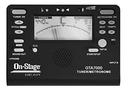 En Fase Gta7000 Sintonizador Cromatico Metronome Tone Genera