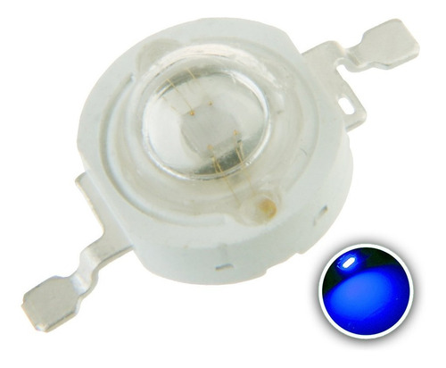 Chip Led 3w Royal Blue Azul 440nm Cultivo /*while1*/