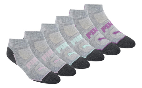 Paquete De 6 Calcetines De Running Para Mujer Puma Quarter C