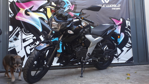 Imagen 2 de 23 de Tvs Rtr 160 Led Gps Cycle World Motors Hasta El 26/5