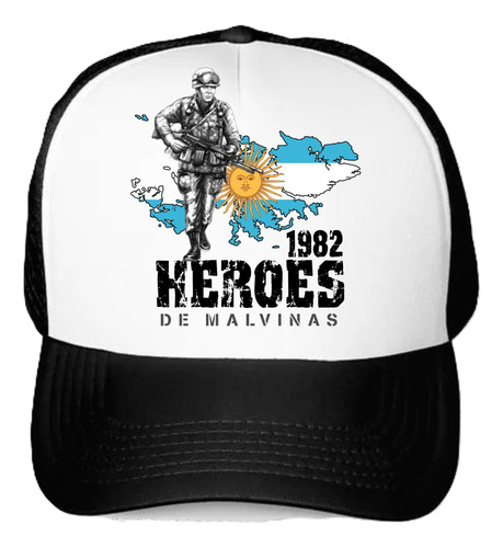 Diseños Sublimar Gorras Islas Malvinas Argentinas Héroes V30