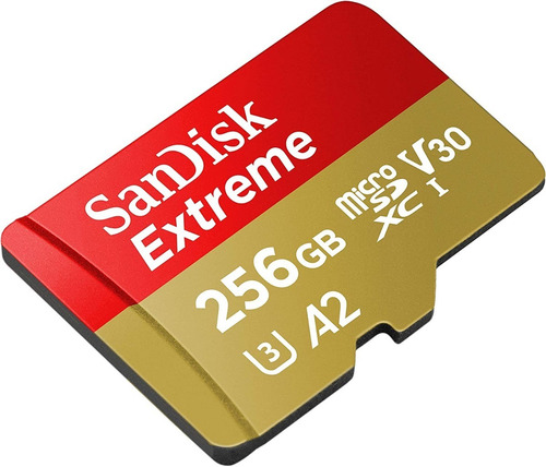 Tarjeta de memoria SanDisk SDSQXA1-256G-AN6MA Extreme con adaptador SD 256GB