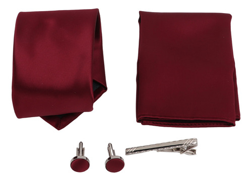 Juego De Gemelos Clásicos Para Hombre Con Corbata Y Corbata