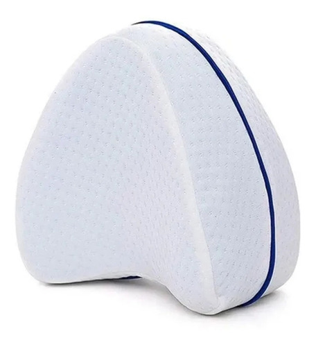 Pierna Cojin Triangular Almohada Ortopédica Para Piernas Color Blanco