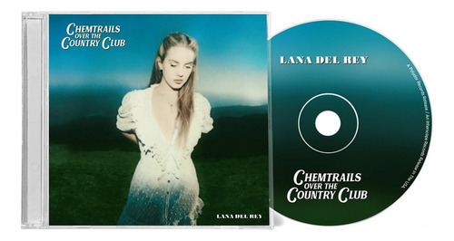 Cd de capa alternativa de Lana Del Rey Chemtrails Over The Country Club