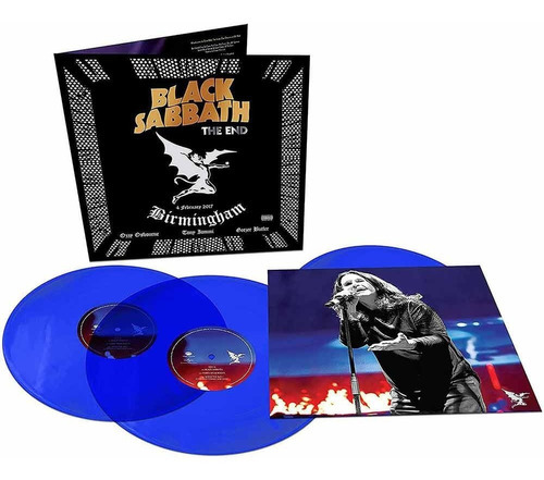 Black Sabbath The End Live In Birmingham (180g) Blue Viny