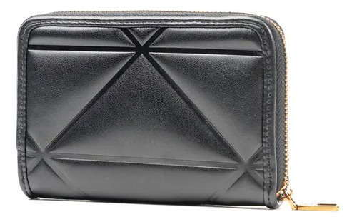 Billetera Xl Extra Large Helix Otoño Invierno 2025 Negro