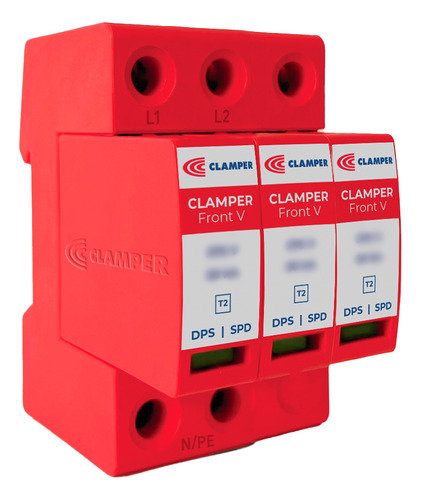 Dps Clamper Front V 275v 45ka 3+0 / Sinalização Remota 02710