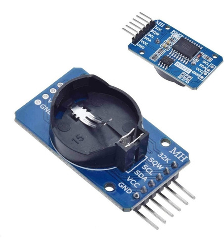 Imagen 3 de 10 de Modulo Rtc Ds3231 Alta Precision Eeprom 24c32 Arduino C/pila