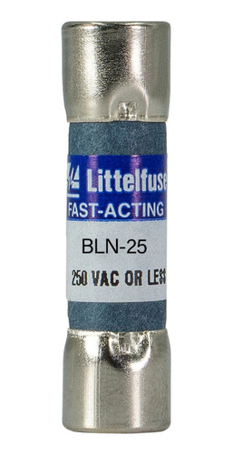 Fusible Para Horno 25amp 250v 10x38 Fast Littelfuse bln025