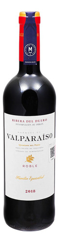 Vino Tinto Español Marques De Valparaiso Roble 750ml