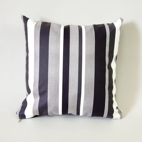 Funda Almohadon 40x40 Cm Deco Con Cierre Diseño Pana Estampa