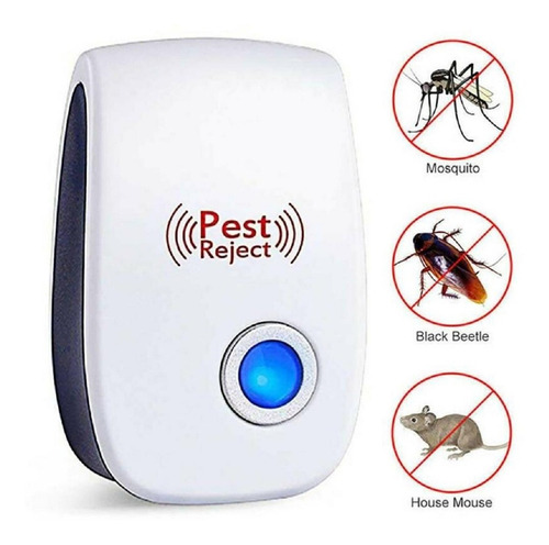 Repelente Eletrônico Controle De Pragas Mosquito Rato Barata 110V/220V