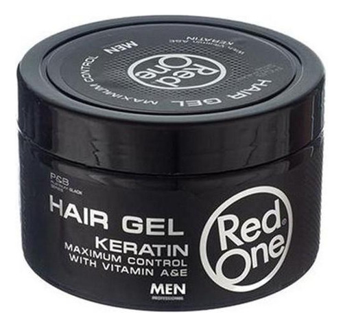 Gel Red One Keratin Para El Cabello 450ml Silver Con Vitamin