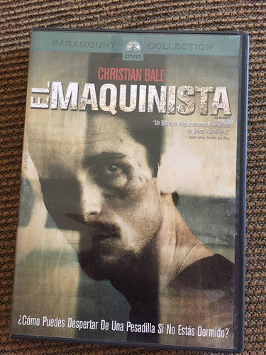 El Maquinista - Christian Bale - Dvd Usado