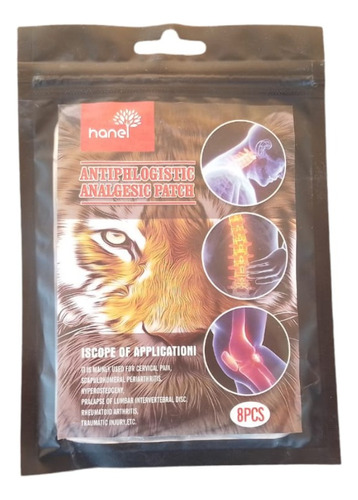 32 Parches Del Tigre Para Dolor Muscular. Medicina Ancestral