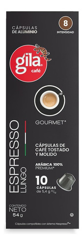 Cápsulas Café Gila Espresso 54g