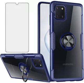 Funda Para Samsung Galaxy Note 10 Lite, Azul/soporte