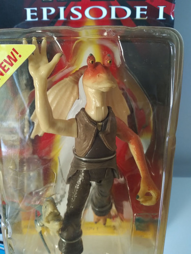Star Wars Boneco Jar Jar Binks Fish Episode 1 Ep1 1/18