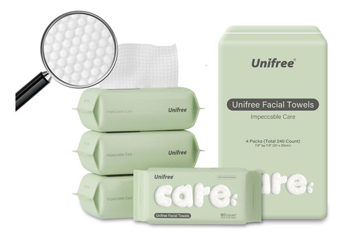 Unifree Towel L Toallitas Secas Desechables L Toallas Facial