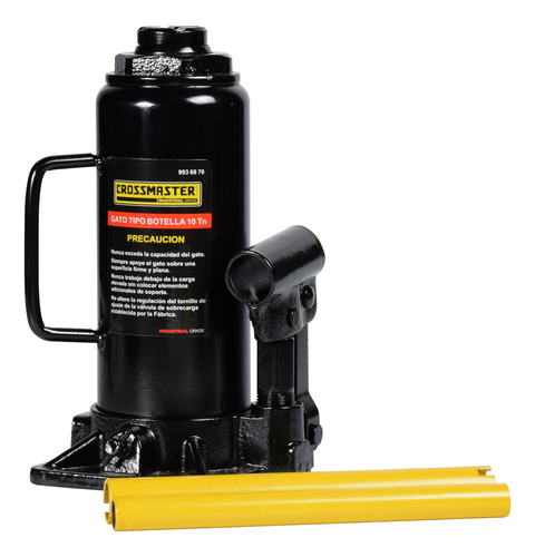 Imagen 1 de 4 de Crique Hidráulico Gato Tipo Botella 10tn Crossmaster 9936870