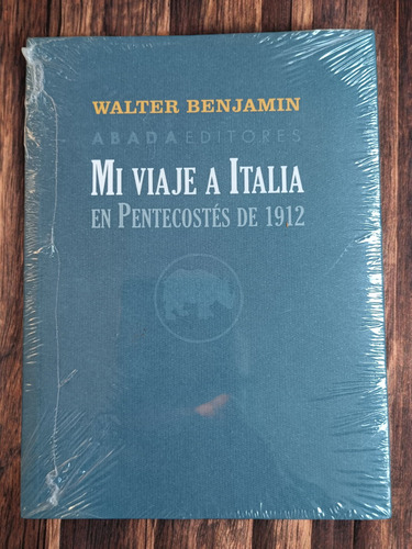Libro // Mi Viaje A Italia En Pentecostés // Walter Benjamin