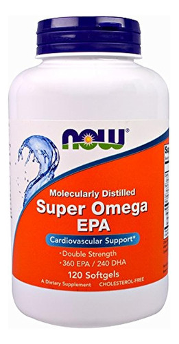 Now Foods Super Omega Epa - 120 Cápsulas Blandas