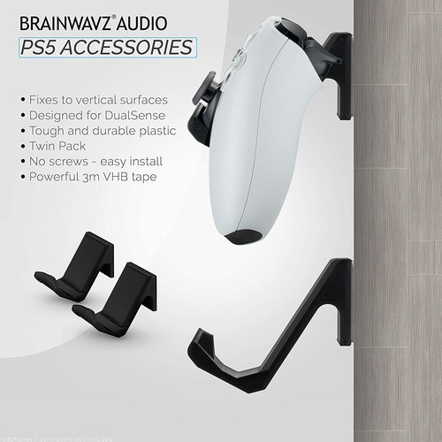 Soporte De Pared Para Mando / Control De Ps5 | 2 Piezas