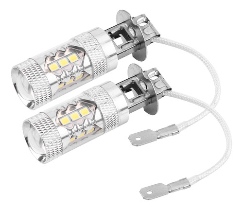 2 Piezas H1 H3 12v24v 10w Coche Alta Potencia Brillante Led