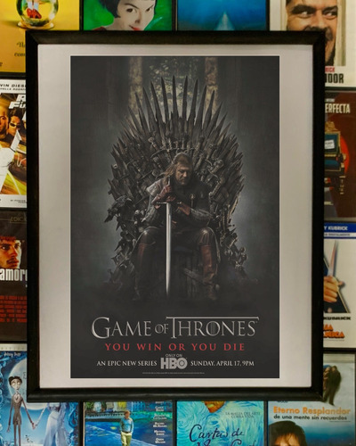 Cuadro Con Poster Decorativo: Game Of Thrones