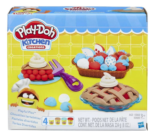 Masas Play-doh  Pasteles Divertidos Con Accesorios