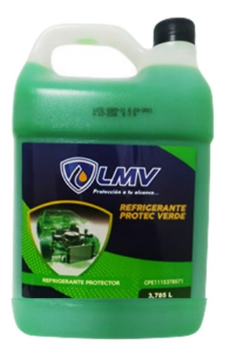 Refrigerante Verde Lmv Potec Galon 3,785 L