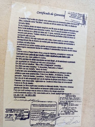 Cuadro Feria De Lavanderas Mulatas (Usado)