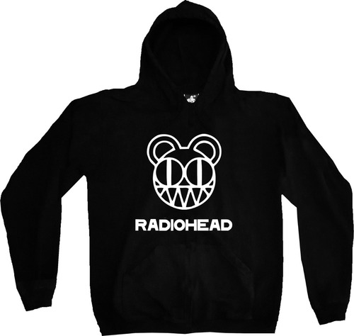 Buzo Hoodie Radiohead Rock Metal Tv Urbanoz