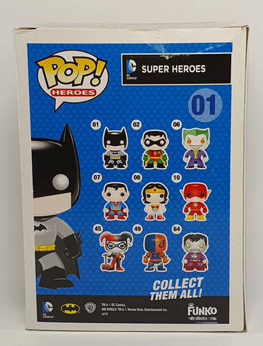 Funko Pop Batman 01 Dc (Usado)