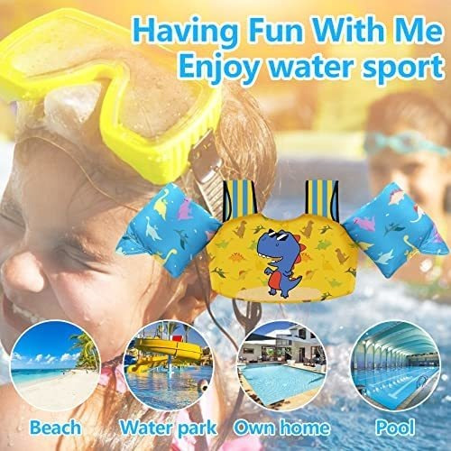 Paquete De 1 Inflable Alberca Chriffer Lindo Dinosaurio