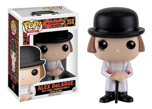 Funko Pop Orange Clockwork Alex Delarge