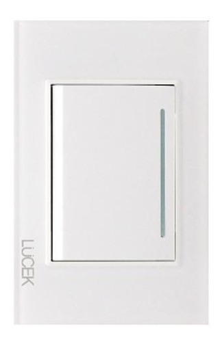 Lucek Pla 1 Int Senc De 3 Mod Cristal Blanco Blanco