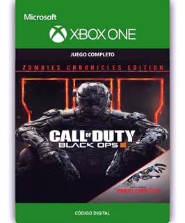 Call Of Duty Black Ops 3 Chronicle Zombies Edition Xbox One