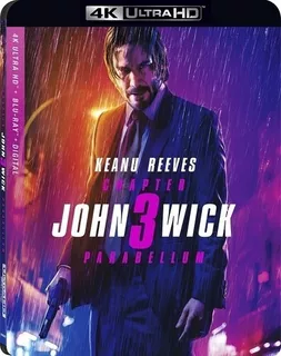 4k Ultra Hd John Wick Chapter 3 Parabellum Lacrado Importado