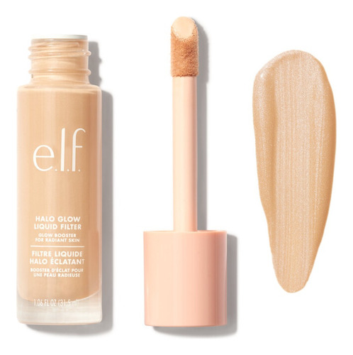 Base de maquillaje líquida E.L.F. Cosmetics Halo Glow Liquid Filter tono 0 fair - 31.5mL 31.5g