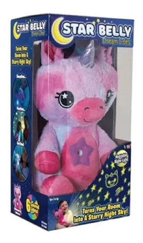 Peluche Luminoso Muñeco Proyector Luces Juguete Star Belly